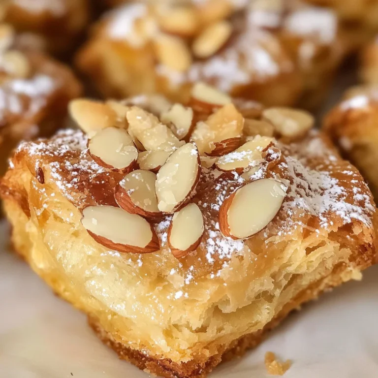 Almond Croissant Bites
