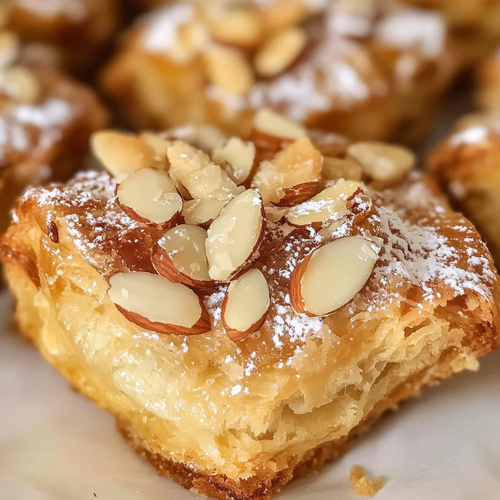 Almond Croissant Bites