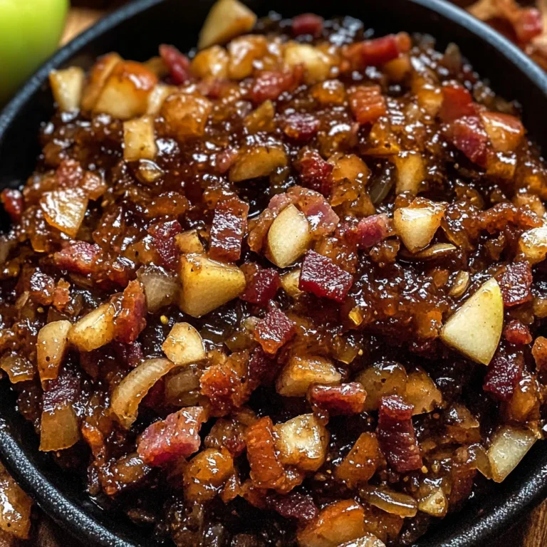 Apple Whiskey Turkey Bacon Jam
