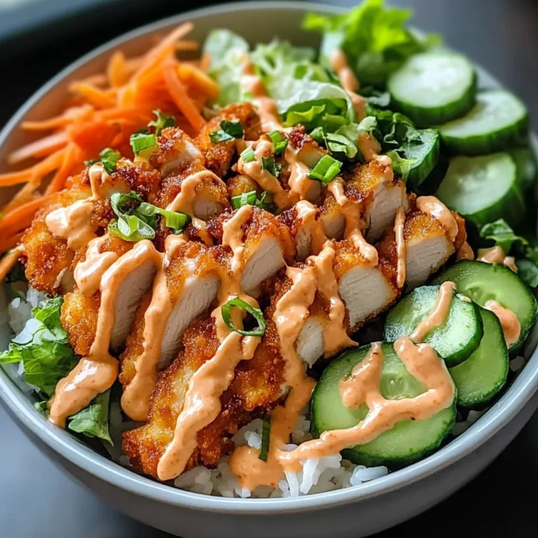 Bang Bang Chicken Rice Bowl