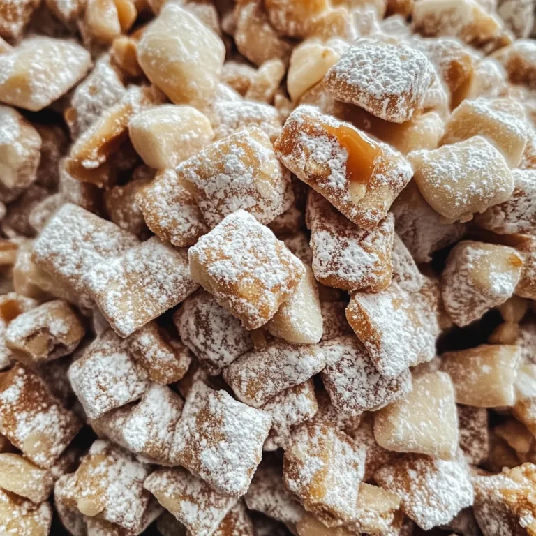 Caramel Apple Puppy Chow