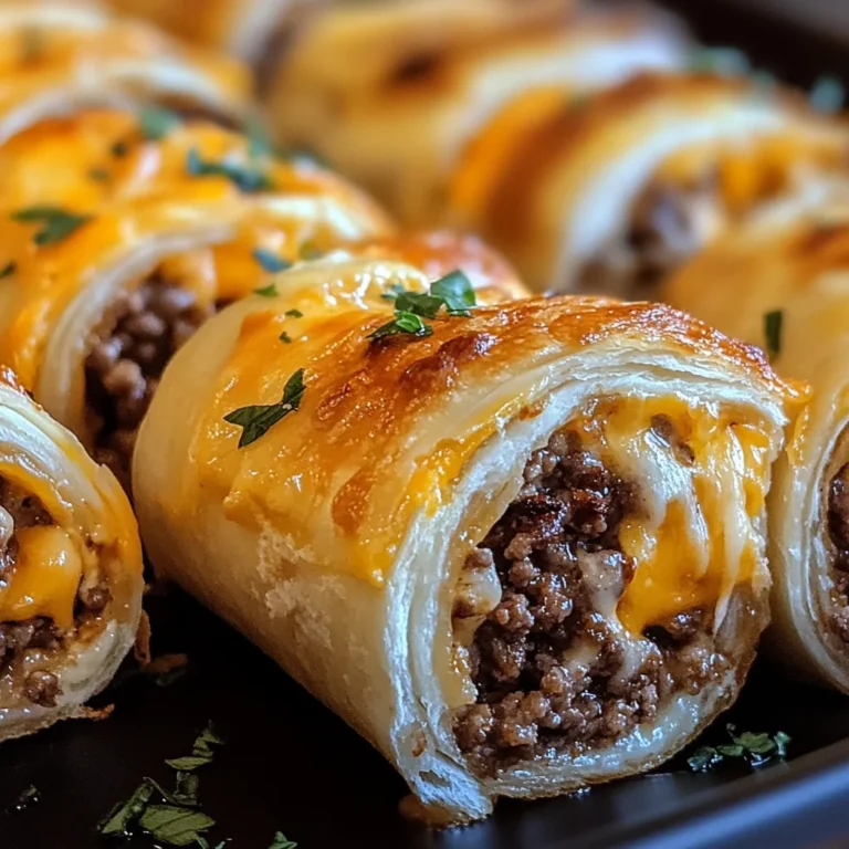 Cheesy Garlic Beef Roll-Ups