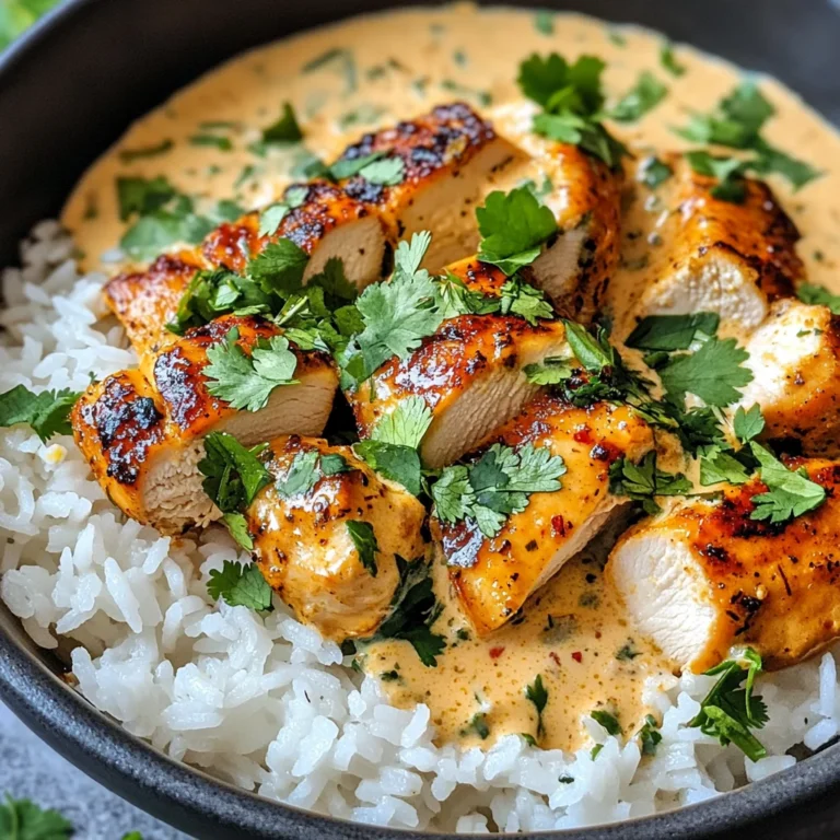 Creamy Coconut Chicken with Rice