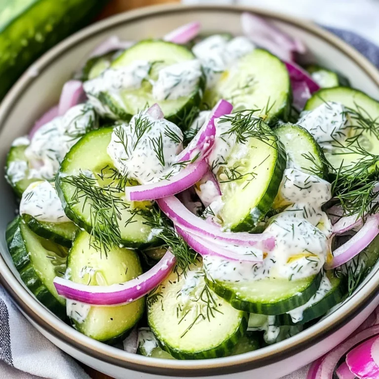 Cucumber Dill Salad