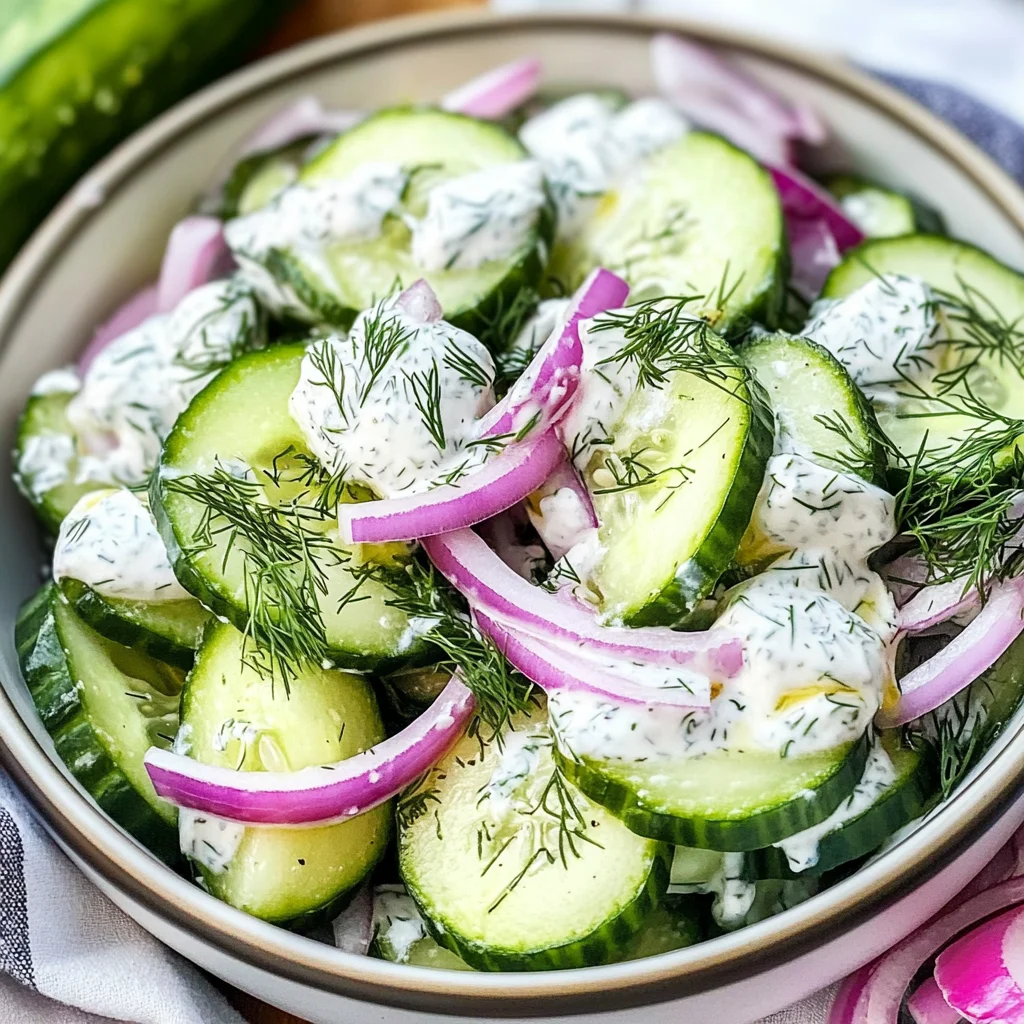 Cucumber Dill Salad