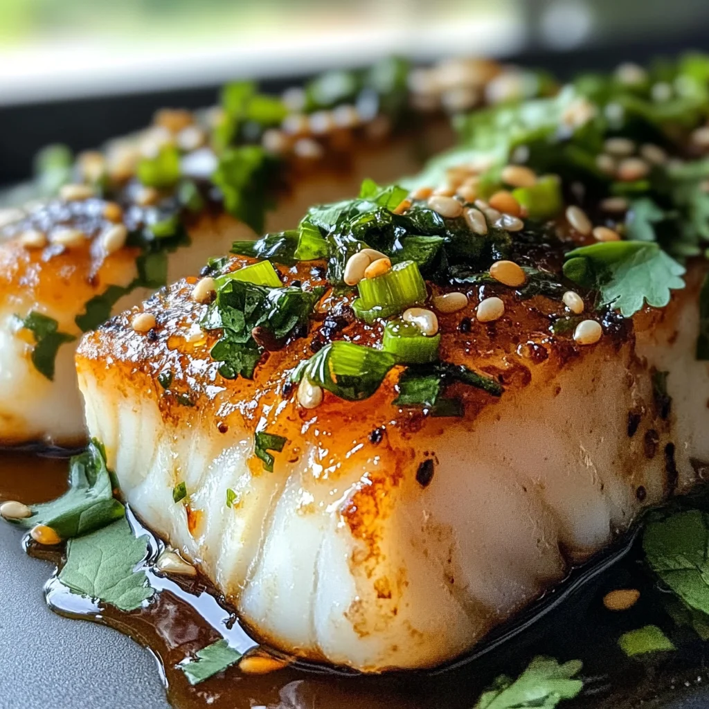 Ginger Soy Glazed Cod: A Flavorful and Healthy Seafood Dish