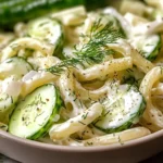Healthy Cucumber Pasta Salad