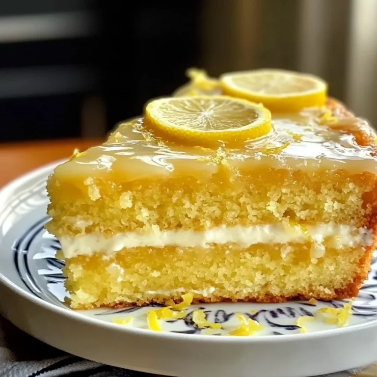 Lemon Cake to Die For