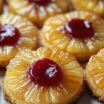 Pineapple Upside-Down Sugar Cookies