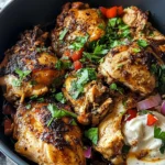 Spiced Yogurt-Marinated Chicken Thighs