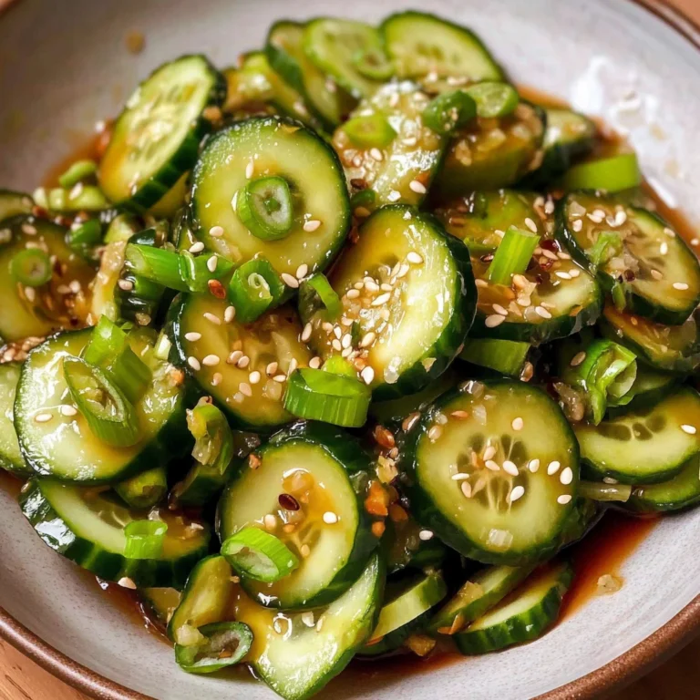 Spicy Cucumber Salad