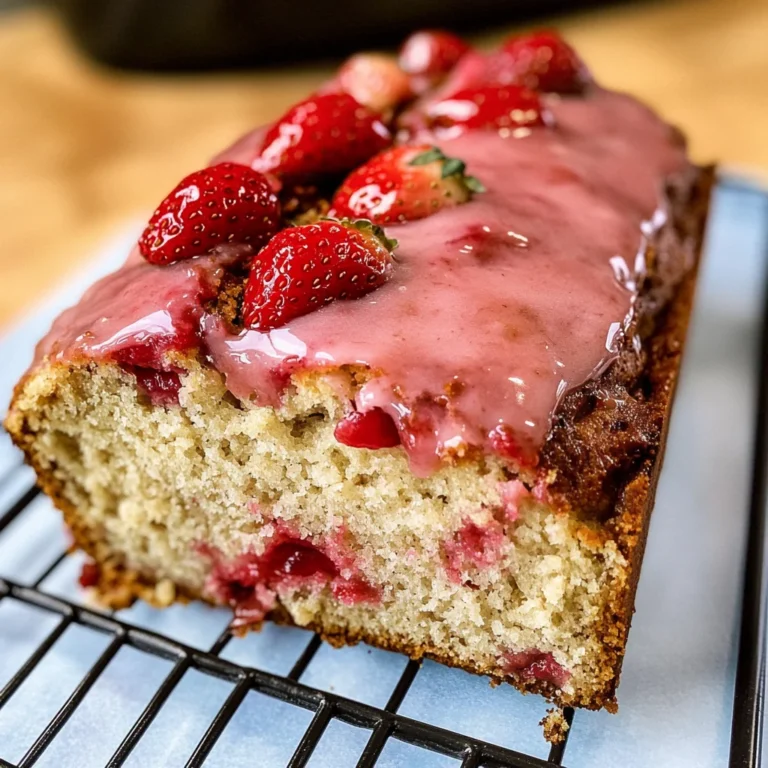 Strawberry Banana Bread Recipe