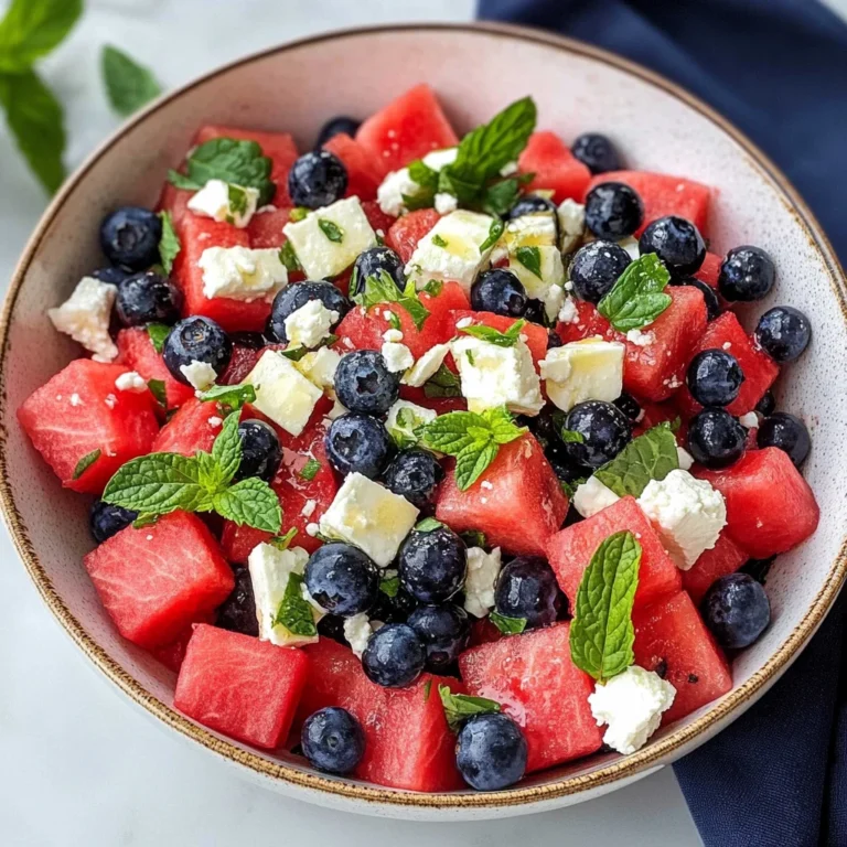 Watermelon Feta Salad