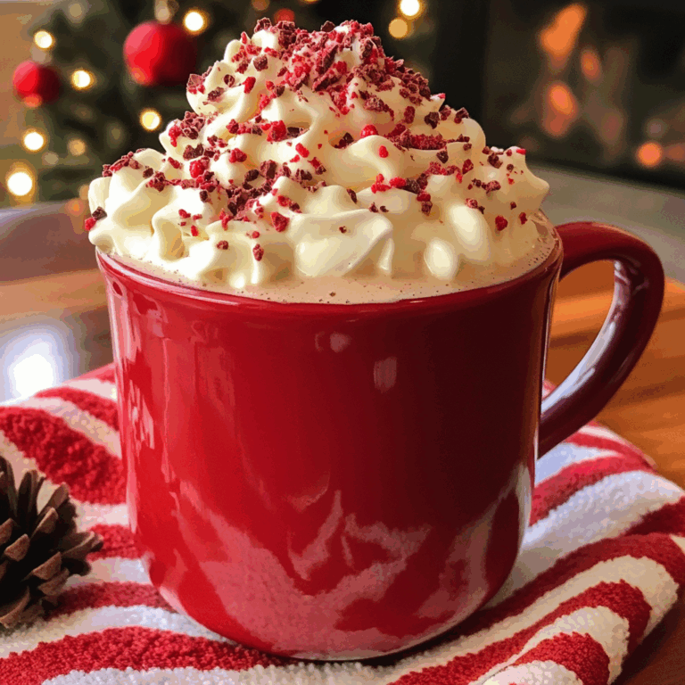 Red Velvet Hot Chocolate Recipe