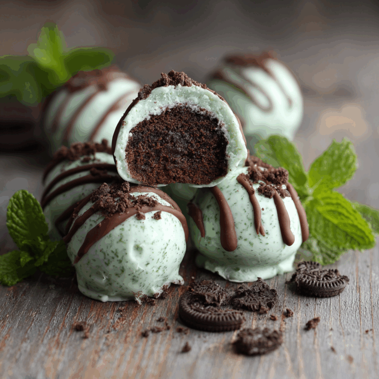 Mint Oreo Truffles