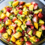 Avocado Strawberry Mango Salsa