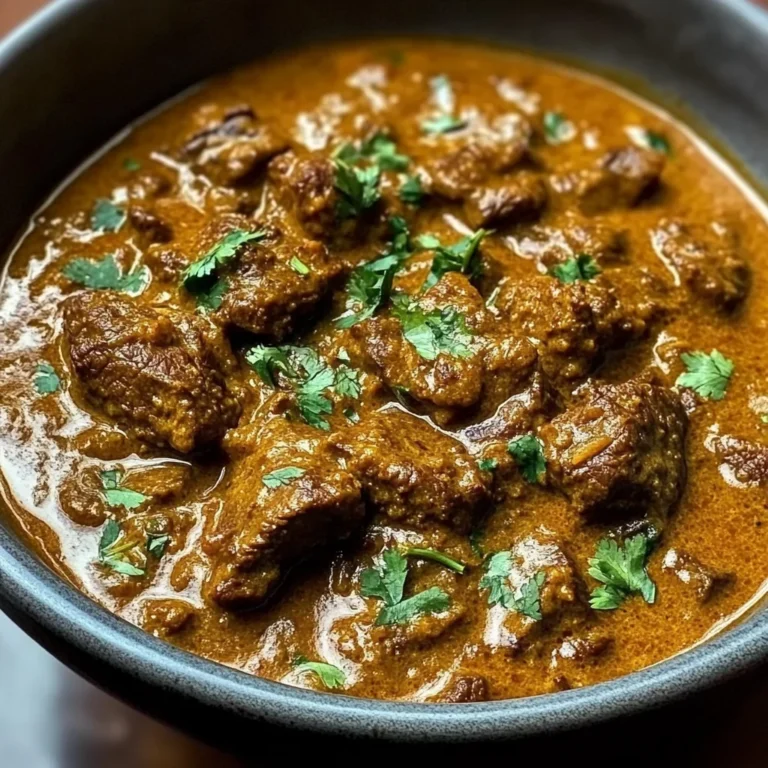 Beef Curry Simmered in Coconut Milk with Fragrant Spices