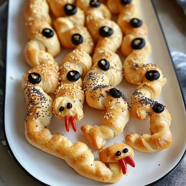 Breadstick Snakes