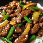 Chinese-Style Stir-Fried Beef with Sweet Onions