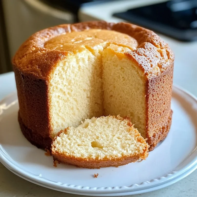 Classic Pound Cake Recipe