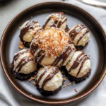 Coconut Dome with Chocolate Spread