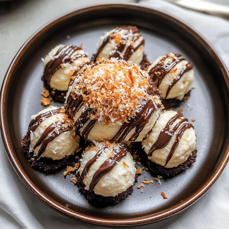 Coconut Dome with Chocolate Spread