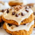 Copycat Crumbl Pumpkin Cake Cookies