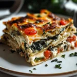 Creamy Veggie White Lasagna