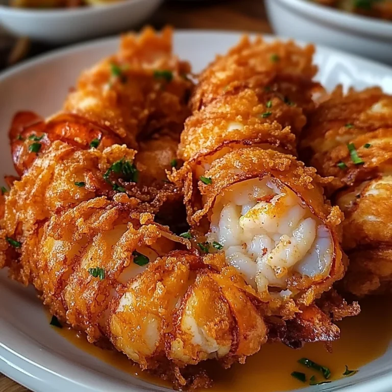 Crispy Deep Fried Lobster Tails