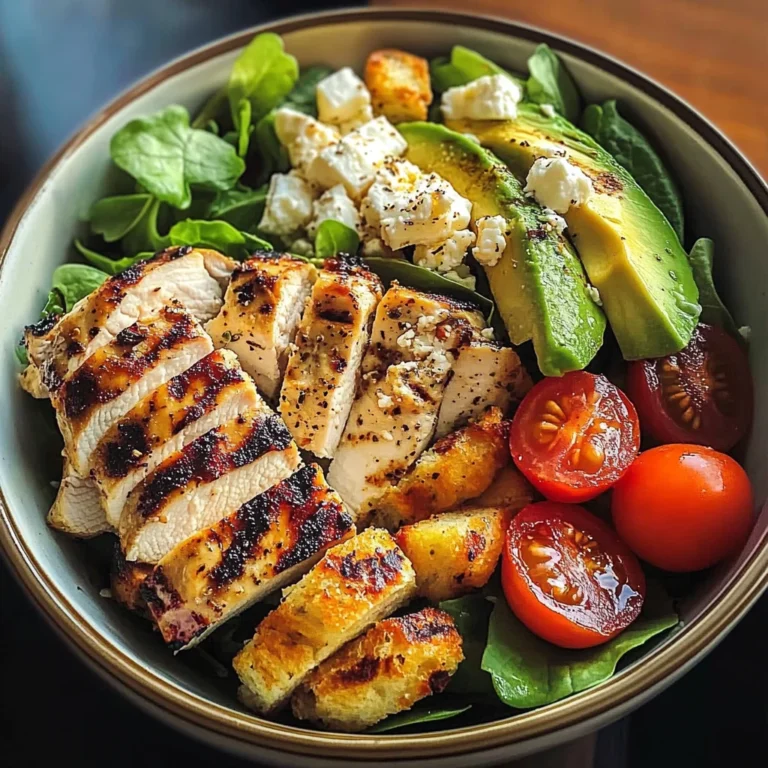Grilled Chicken & Avocado Power Salad