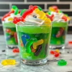 Gummy Worm Jello Cups Recipe