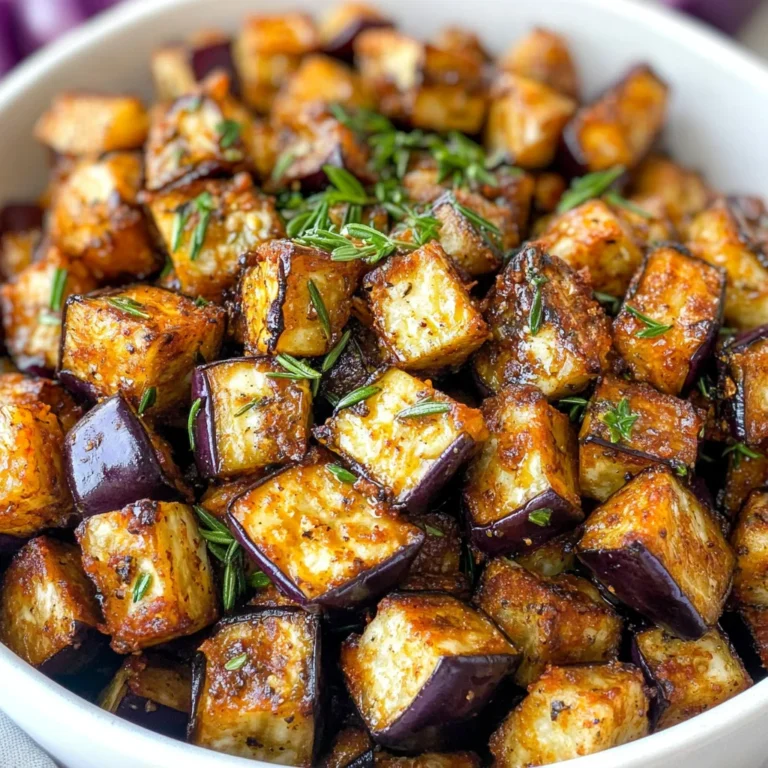 Low-Calorie Air Fryer Eggplant