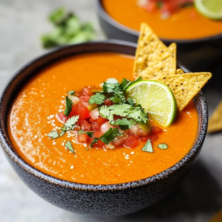Mexican-Style Tomato Soup