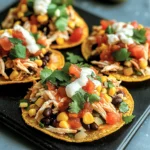 Mexican Rotisserie Chicken Tostadas