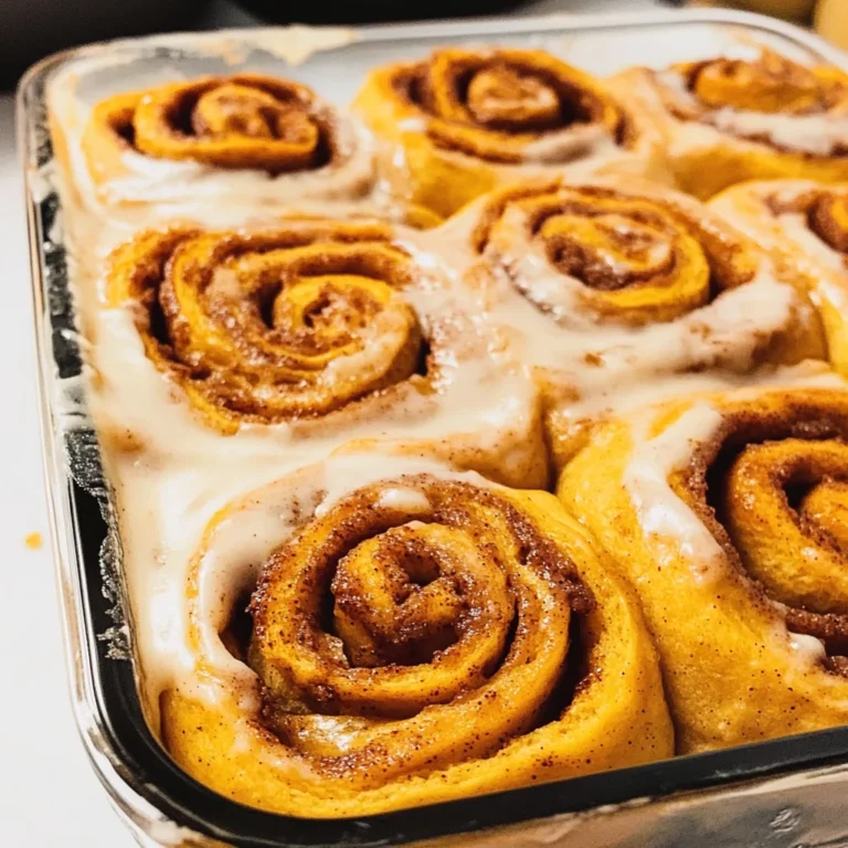 Pumpkin Cinnamon Rolls