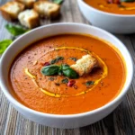 Roasted Red Pepper Soup Recipe