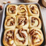 Soft-Baked Apple Cinnamon Rolls