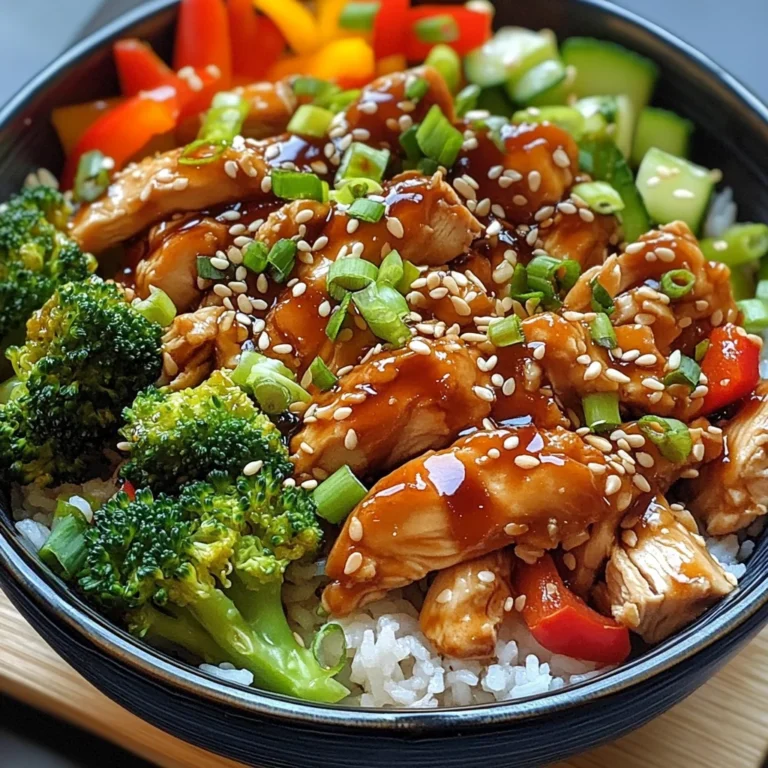 Teriyaki Chicken & Veggie Rice Bowl