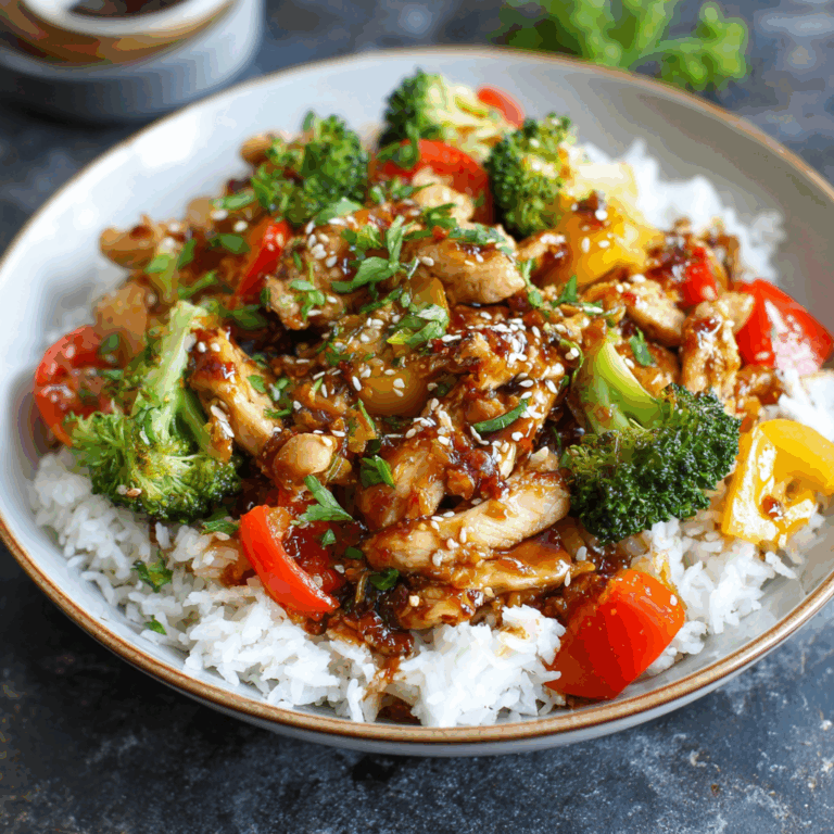 Chicken Veggie Rice Stir-Fry