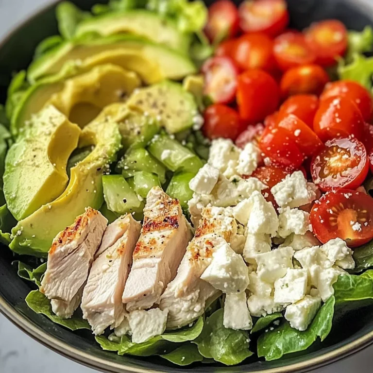 Avocado & Chicken Chopped Salad