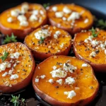 Delicious Honey Feta Sweet Potato Rounds Recipe for Any Meal