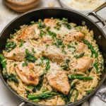 One Pot Chicken Orzo