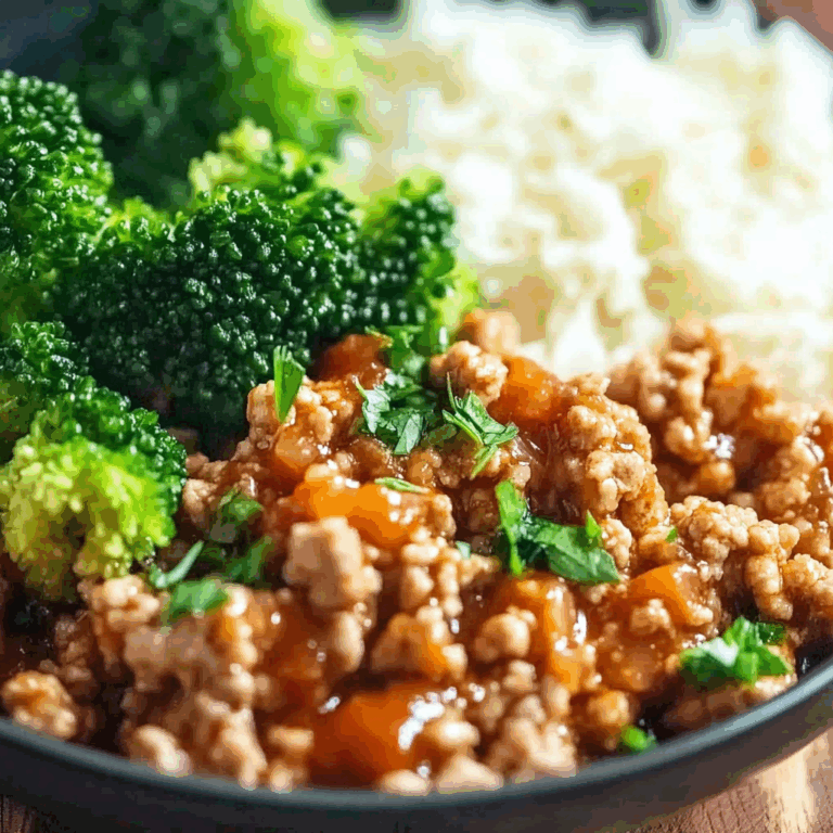 Sweet and Spicy Ground Turkey & Broccoli Bowls: An Incredible, Flavorful 7-Ingredient Weeknight Meal